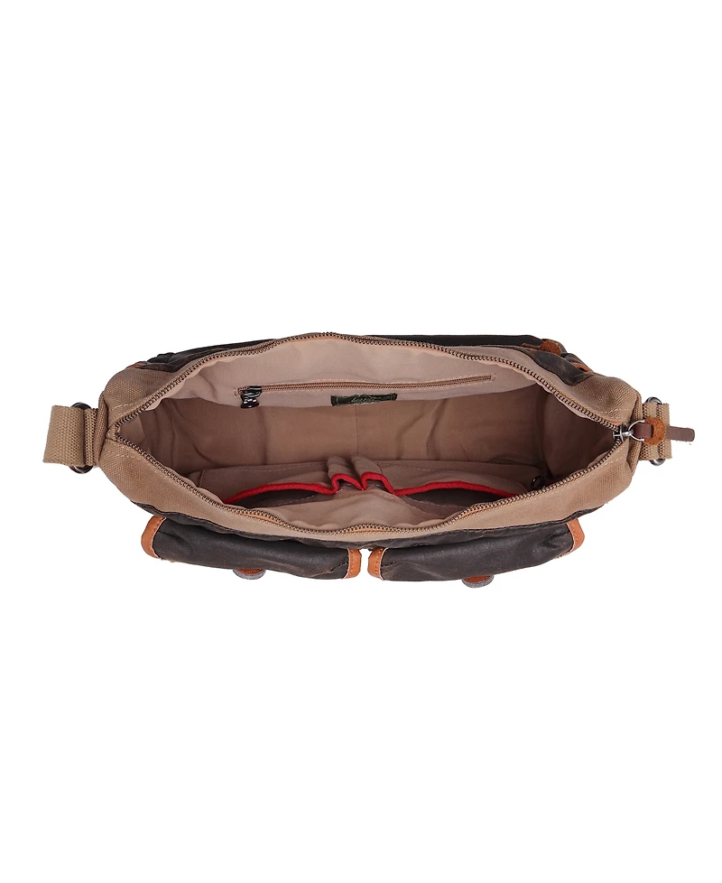 Tsd Brand Tapa Canvas Mail Bag