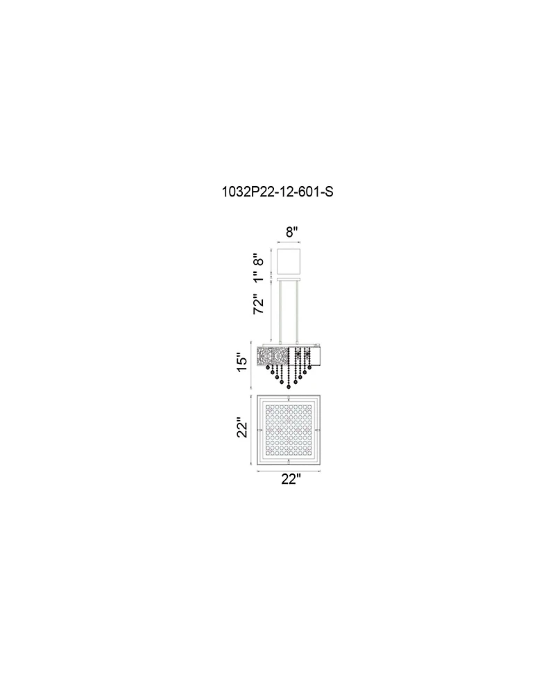 Cwi Lighting Eternity 12 Light Chandelier