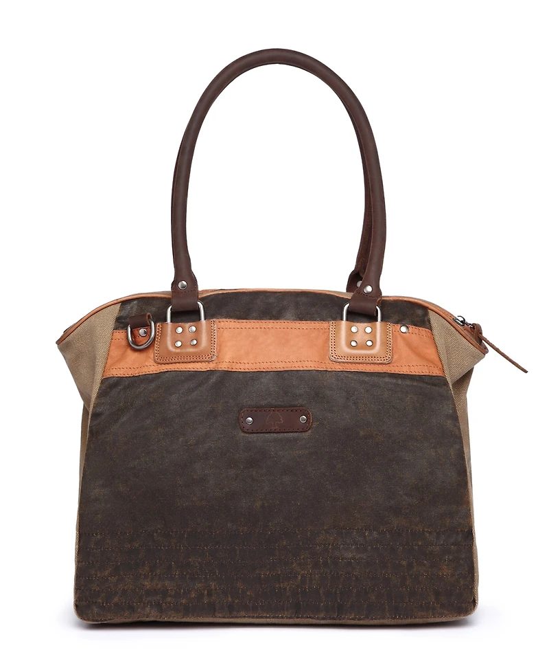 Tsd Brand Tapa Canvas Satchel Bag