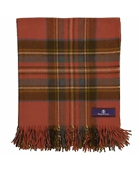 Prince of Scots Highland Tartan Tweed Merino Wool Throw, 55" x 72"