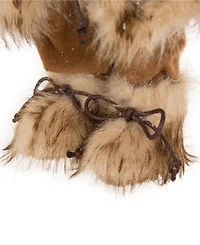 Glitzhome 12" H Santa Figurine