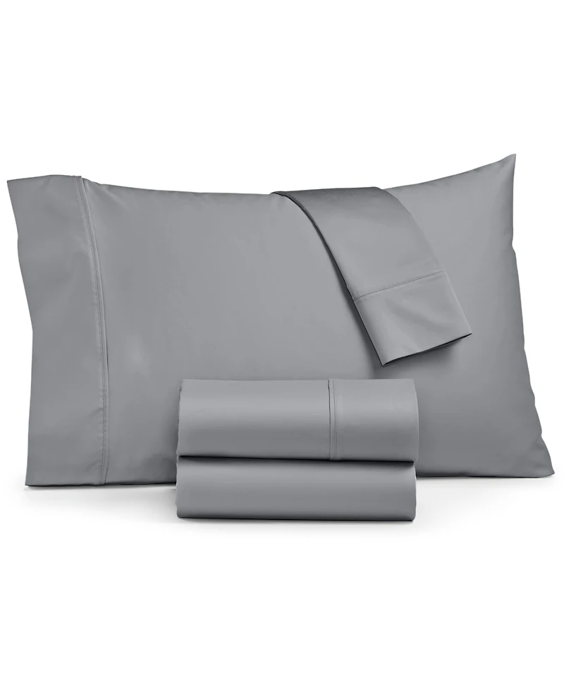 Sunham Ashford Solid 1500 Thread Count 4 Pc. Sheet Set