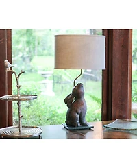 Cloth&Wire Slant Retro Oval Hardback Lampshade with Washer Fitter