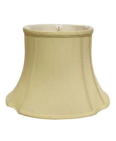 Cloth&Wire Slant Inverted Corner Oval Softback Lampshade with Washer Fitter
