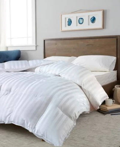 Blue Ridge Duraloft Down Alternative 500 Thread Count Damask Stripe Comforters