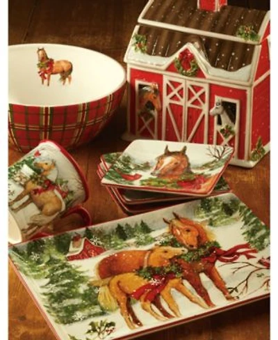 Certified International Christmas On The Farm Dinnerware Collection