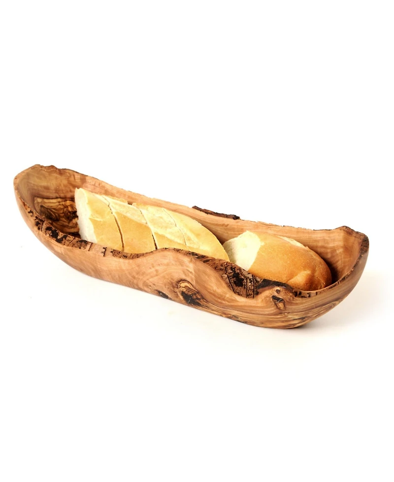 BeldiNest Olive Wood Bread Basket