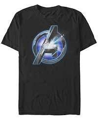 Marvel Men's Avengers Endgame Sunshine Logo, Short Sleeve T-shirt