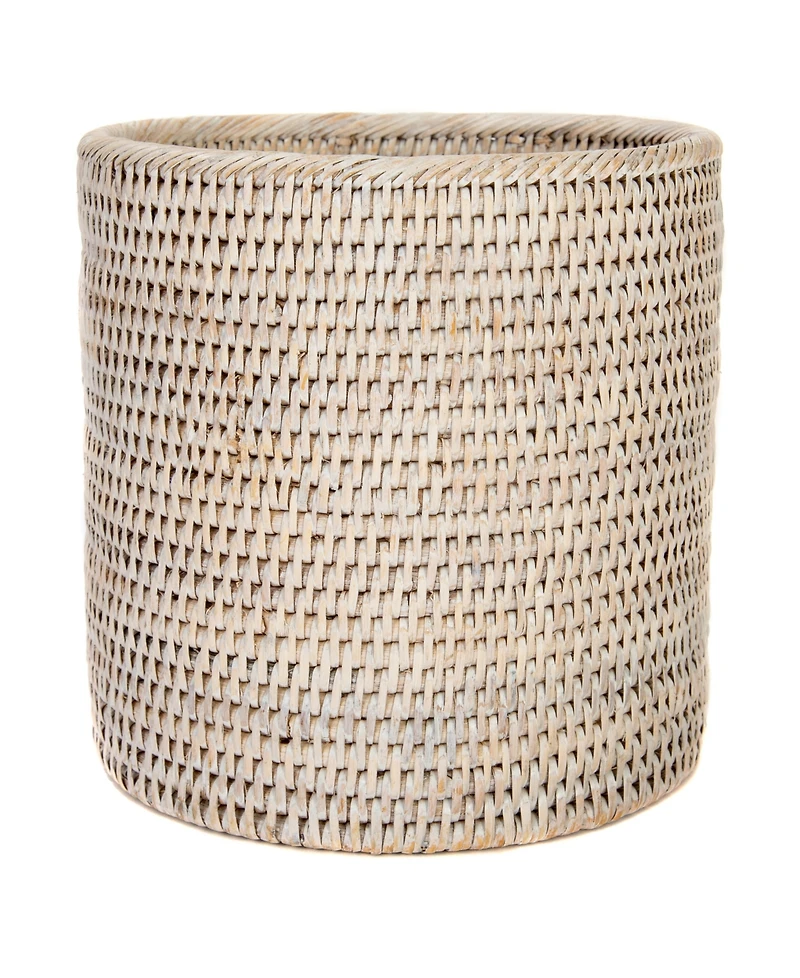 Artifacts Rattan Round Waste Basket