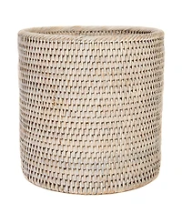 Artifacts Rattan Round Waste Basket