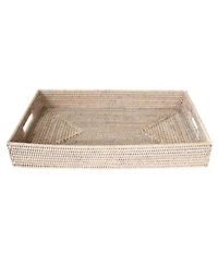 Artifacts Trading Company Rattan Rectangular Tray Collection