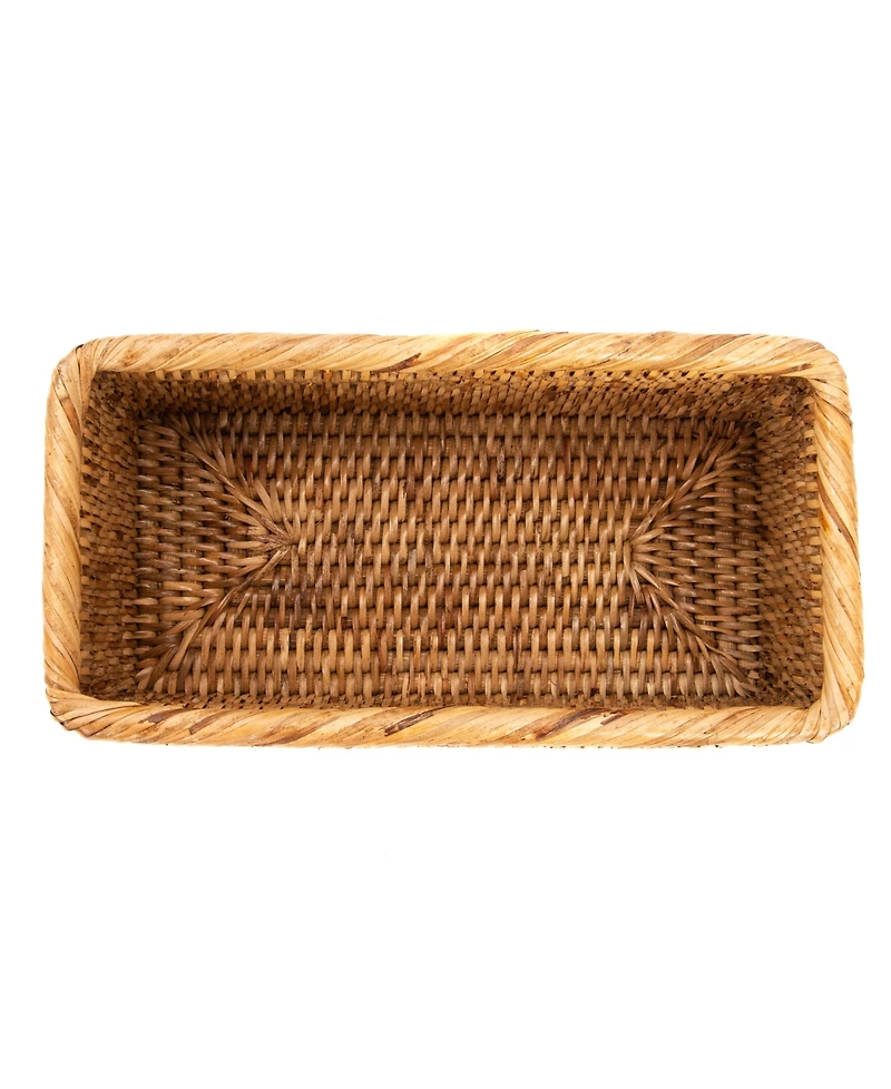 Artifacts Rattan Rectangular Basket