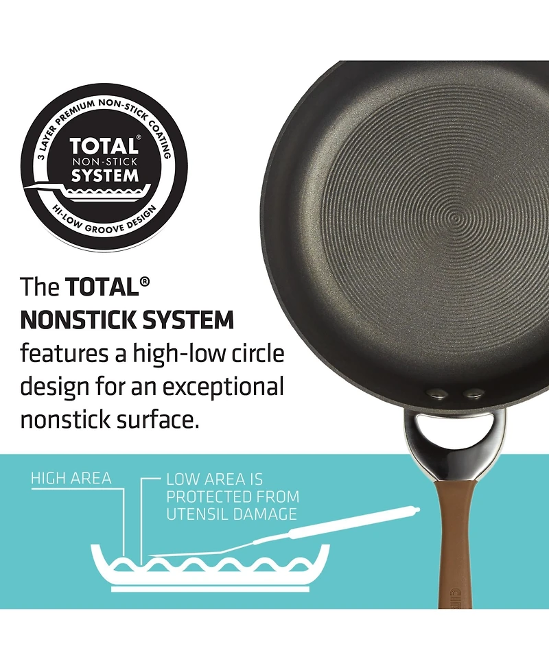 Circulon Symmetry Chocolate 12" Covered Essentials Pan