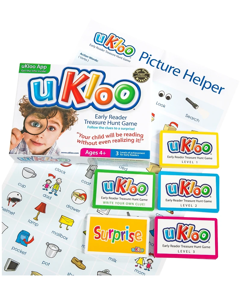 Ukloo Kids Inc. Ukloo Early Reader Treasure Hunt Game