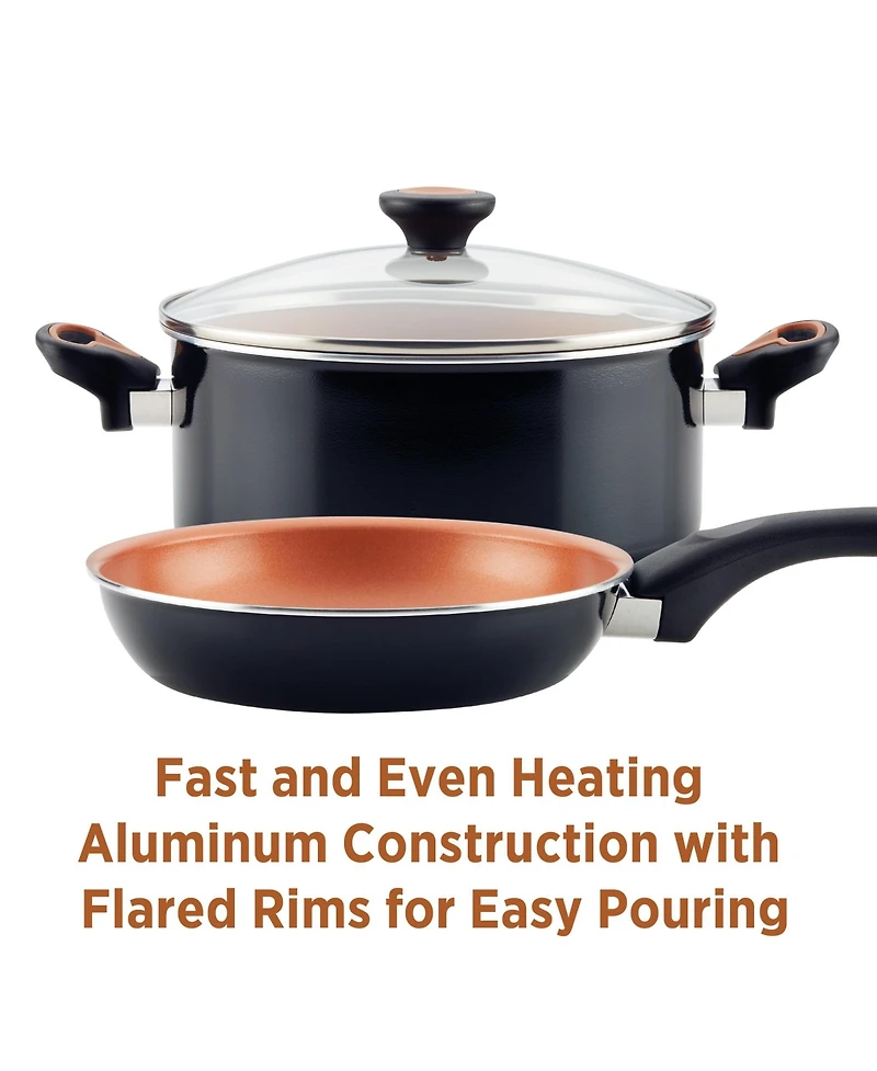 Farberware Glide Copper Ceramic Nonstick 10" Skillet