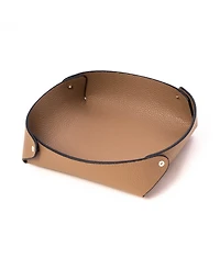 Bey-Berk Catchall Valet Tray in Lay Flat Design