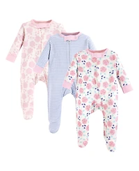 Touched by Nature Baby Girls Natural Cotton Sleep and Play