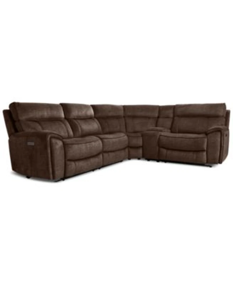 Closeout Hutchenson Fabric Sectional Sofa Collection