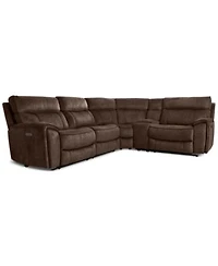 Closeout Hutchenson Fabric Sectional Sofa Collection