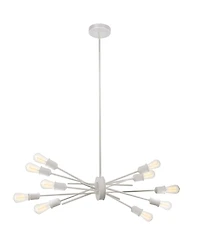 Dainolite 10 Light Incandescent Horizontal Pendant
