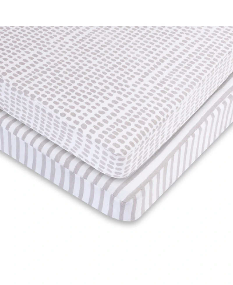 Ely's & Co. Waterproof Pack N Play Portable Crib Sheet ( Pack of 2 )