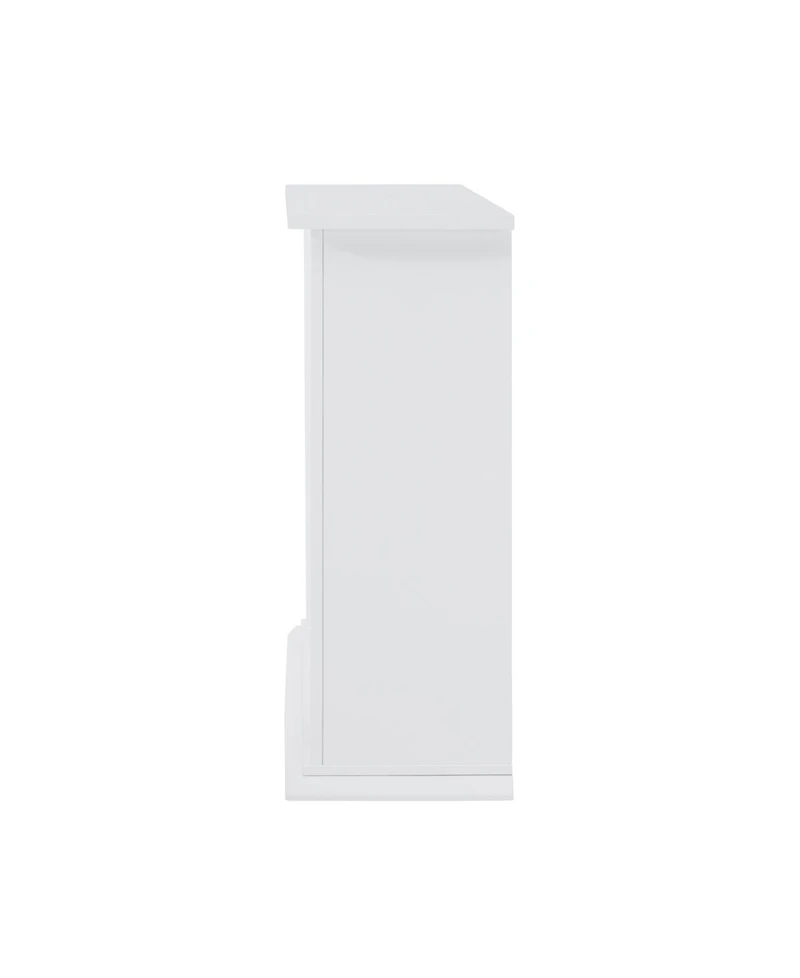 Southern Enterprises Elior Marble Tiled Electric Fireplace