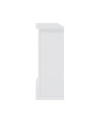 Southern Enterprises Elior Marble Tiled Electric Fireplace
