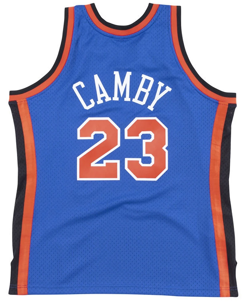 Mitchell & Ness Men's Marcus Camby New York Knicks Hardwood Classic Swingman Jersey