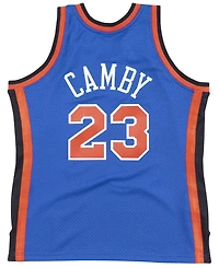 Mitchell & Ness Men's Marcus Camby New York Knicks Hardwood Classic Swingman Jersey