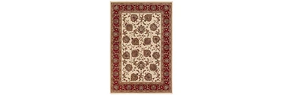 Oriental Weavers Round Area Rug, Ariana 117J Tabriz Ivory 6'