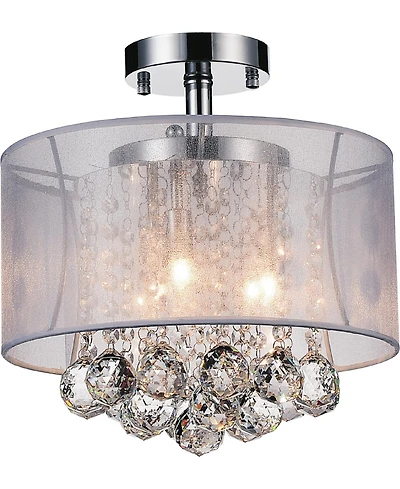 Cwi Lighting Radiant 3 Light Flush Mount