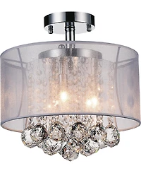 Cwi Lighting Radiant 3 Light Flush Mount
