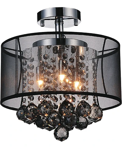 Cwi Lighting Radiant 3 Light Flush Mount
