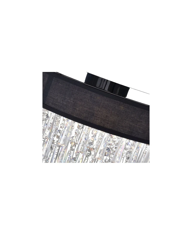 Cwi Lighting Franca 8 Light Flush Mount