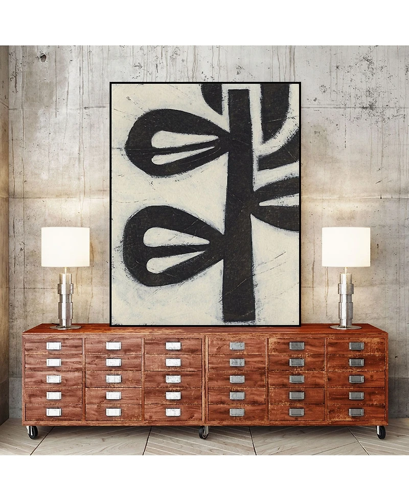 Giant Art 14" x 11" Symbiotic V Art Block Framed Canvas
