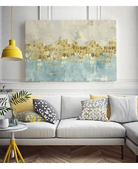 Giant Art 32" x 24" Dancing Stars Museum Mounted Canvas Print