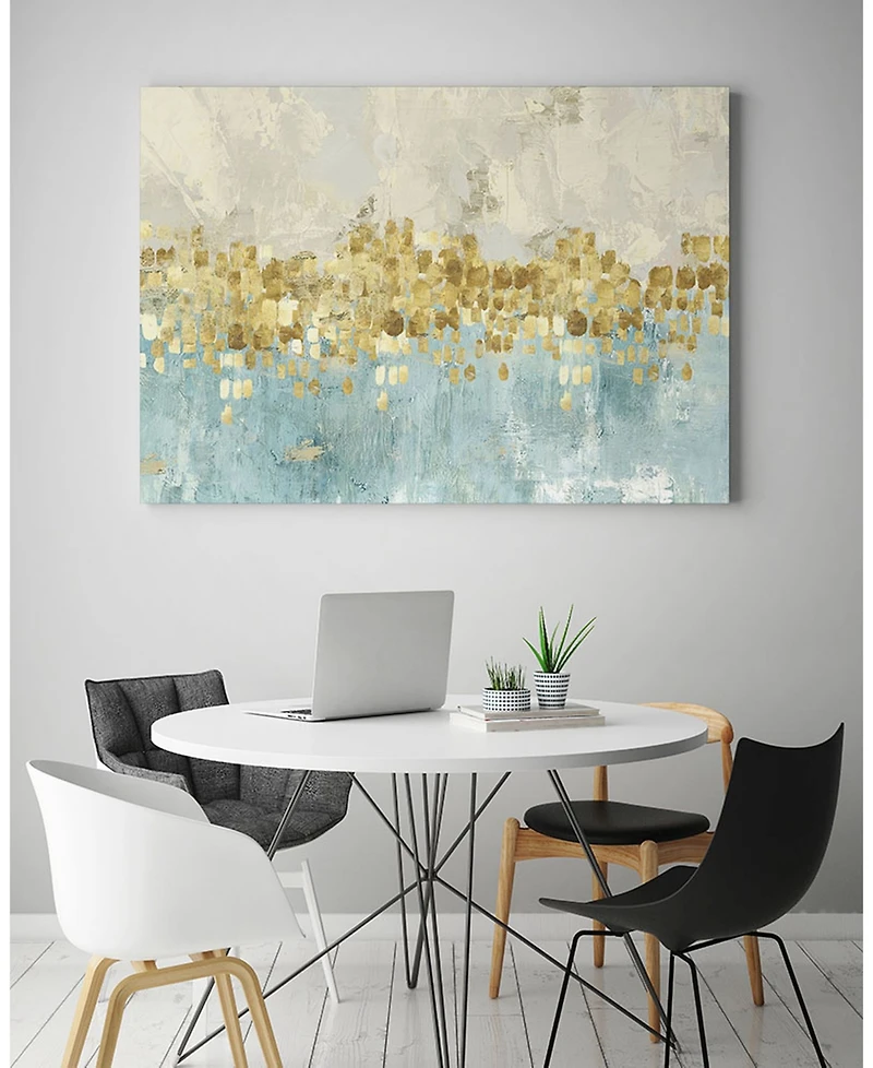 Giant Art 20" x 16" Dancing Stars Museum Mounted Canvas Print