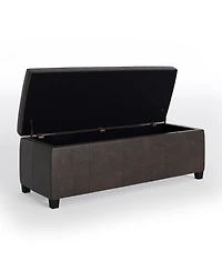 Castleford Transitional Rectangle Storage Ottoman