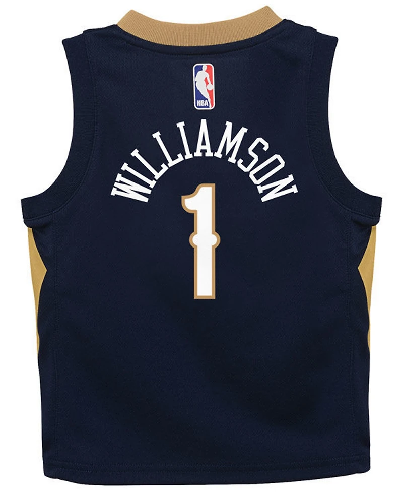 Nike Little Boys Zion Williamson New Orleans Pelicans Icon Replica Jersey