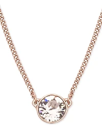 Givenchy, Crystal Pendant Necklace, 16" + 2" Extender