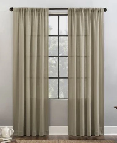 Clean Window Waffle Texture Anti Dust Curtain Collection
