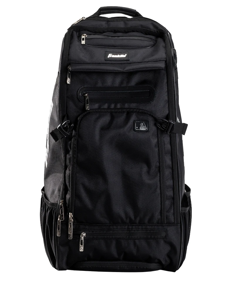 Franklin Sports Mlb Traveler Elite Chrome Equipment Baseball Bag