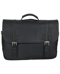 Colombian Leather Flapover 15.6" Laptop Bag