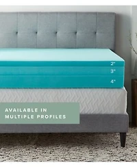Lucid Dream Collection Gel Foam Mattress Toppers