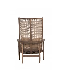 Union Home Accent Chair with Handwoven Cane