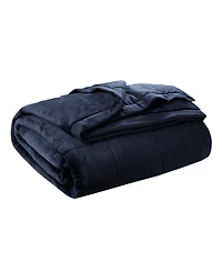 Madison Park Coleman Plush Reversible HeiQ Smart Temperature Down Alternative Blanket