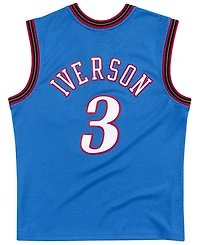 Mitchell & Ness Men's Allen Iverson Philadelphia 76ers Hardwood Classic Swingman Jersey