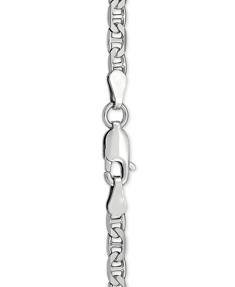 Mariner Link 20" Chain Necklace in Sterling Silver