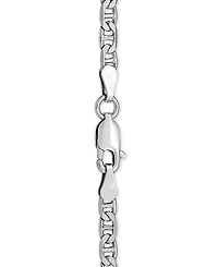 Mariner Link 20" Chain Necklace in Sterling Silver