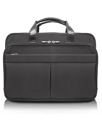 McKlein Walton, 17" Expandable Double Compartment Laptop Briefcase